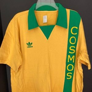 Adidas retro Cosmos soccer jersey